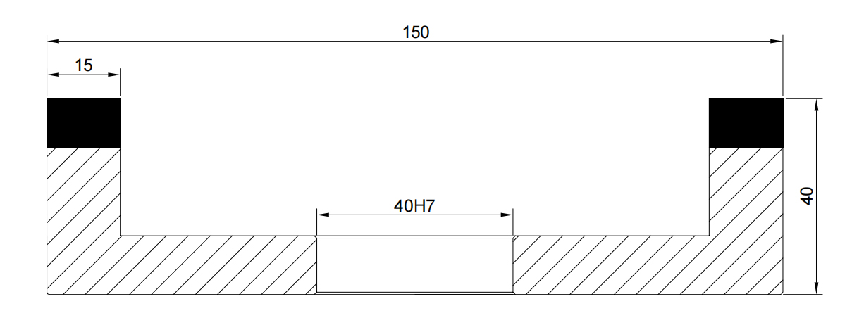 Vitrified Bond Diamond Grinding Wheels